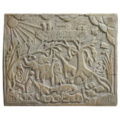 Vintage Noah's Ark Relief