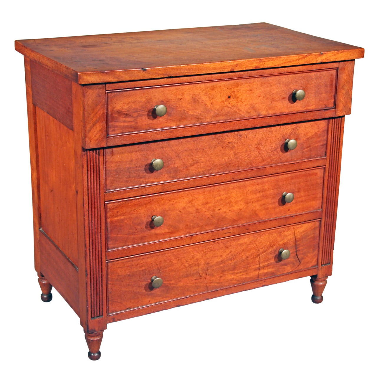 Miniature Four-Drawer Chest For Sale