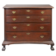 Chippendale Graduated Four Drawer Chest