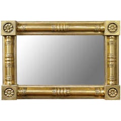 Antique Late Federal Over-Mantle Mirror