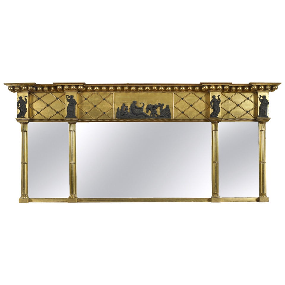 Federal Overmantel Mirror