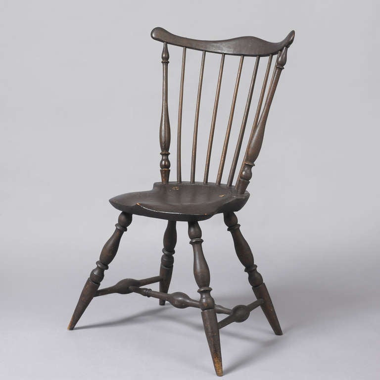American Classical Fanback Windsor Side Chair