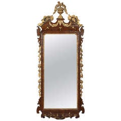 Chippendale Parcel-Gilt Mirror