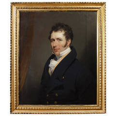 Portrait of a Gentleman by John Wesley Jarvis, American