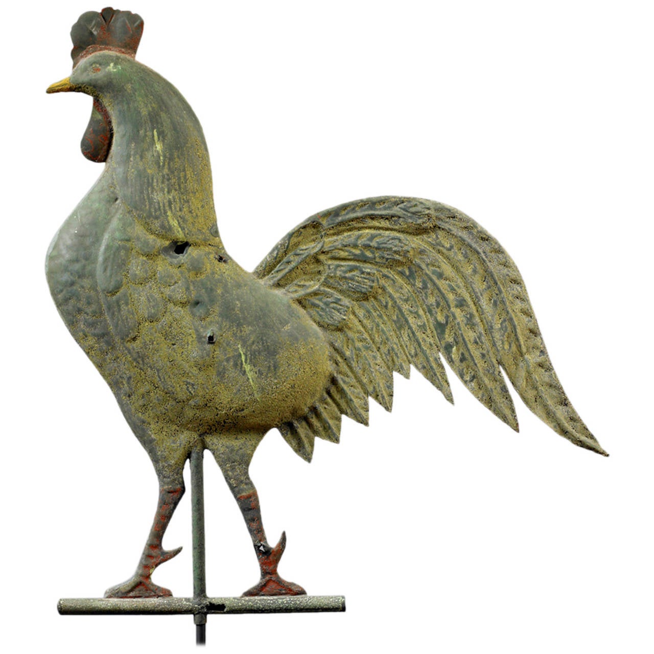 Rooster Weathervane at 1stDibs