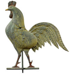 Antique Rooster Weathervane