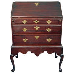 Rare Queen Anne Desk on Frame