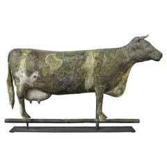 Rare Large Cow Weathervane