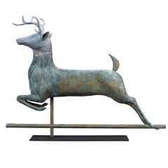 Leaping Stag Weathervane