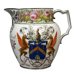 Rare Large Decorated Marriage Jug