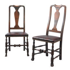 Paid of Queen Anne Side Chairs