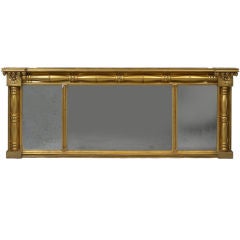 Late Federal Over-Mantle Mirror