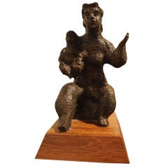"Mother and Child" by Chaim Gross