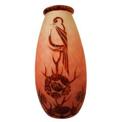 Le Verre Francais Vase Pinsons