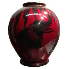 Charles Catteau Art Deco Vase