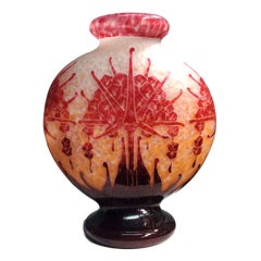 Le Verre Français « Vase Rhododendron »