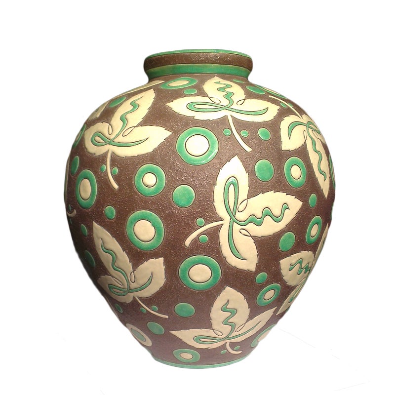 Art Deco Vase by Charles Catteau