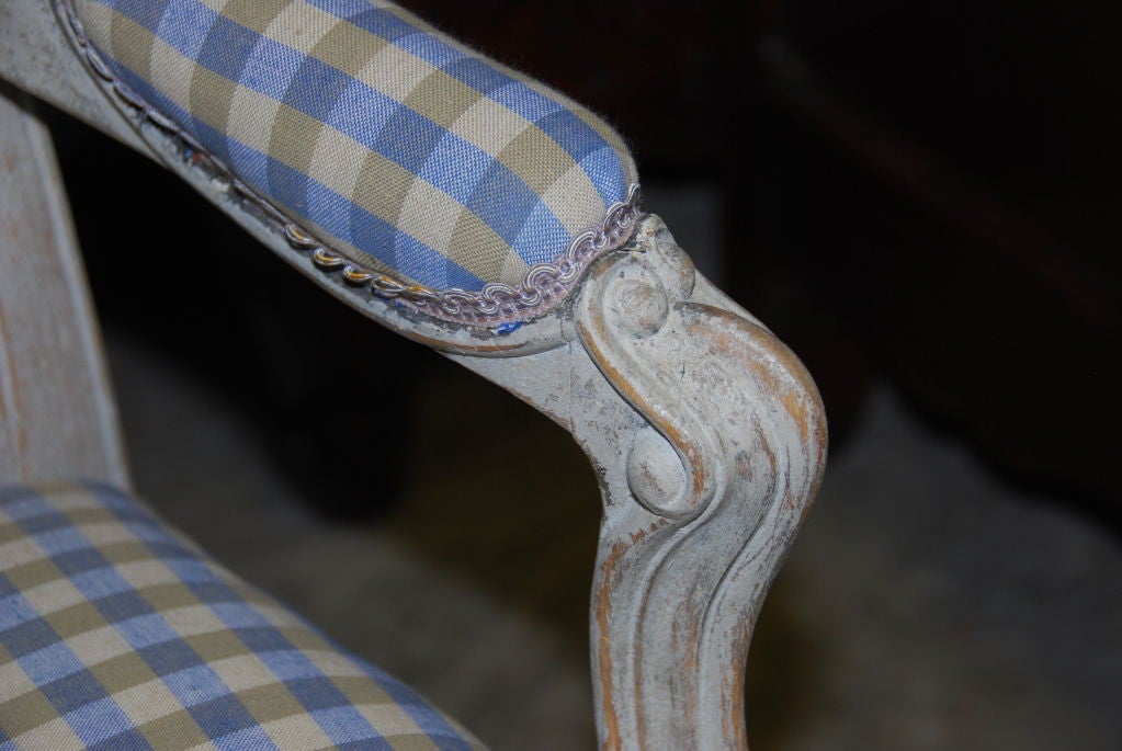 Swedish Rococo Beechwood Settee