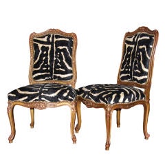 Pair of Louis XV Side Chairs