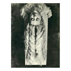 Framed Vintage Photograph "Long Hair" by Man Ray
