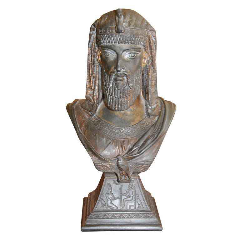 Egyptian Revival Bust For Sale