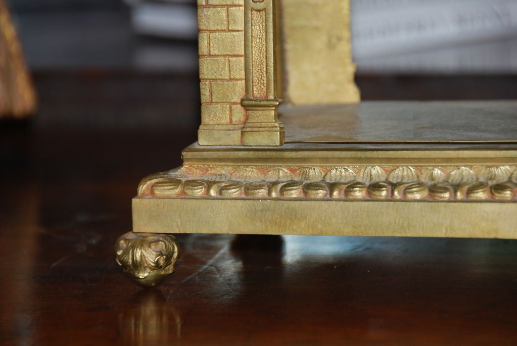Pair of Gilt Bronze Reliquaries