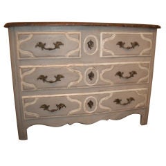 Painted Regence Style Commode