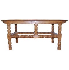 Antique Spanish Colonial Pine Table