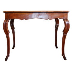 Continental Walnut Writing Table