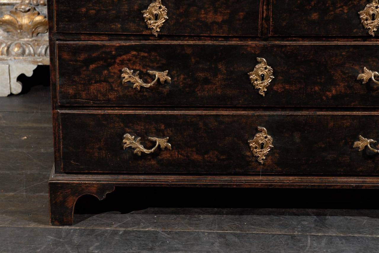 Swedish Period Baroque Slant-Front Desk from the Early 18th Century 4