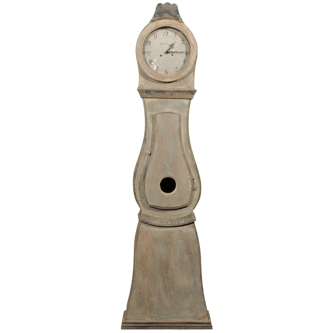A 19th Century Swedish Clock, commonly known as a Mora Clock