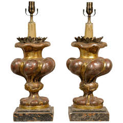 A Pair of Italian Lamps