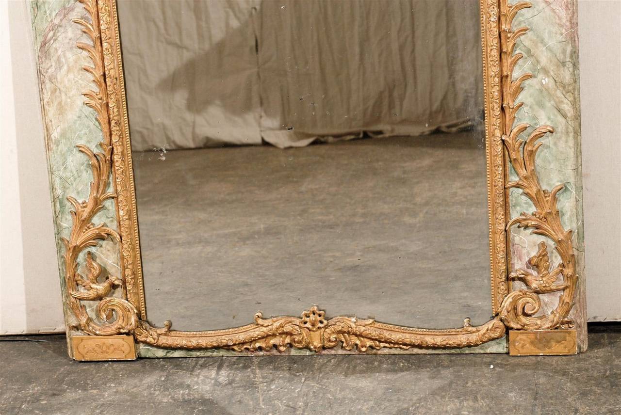 An Exquisite Italian Late 18th Century Rocaille Style Mirror, Beautifully Adorn  For Sale 2