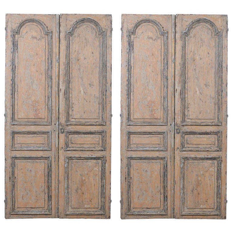 Two Pairs of French Doors