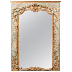 An Exquisite Italian Late 18th Century Rocaille Style Mirror, Beautifully Adorn 