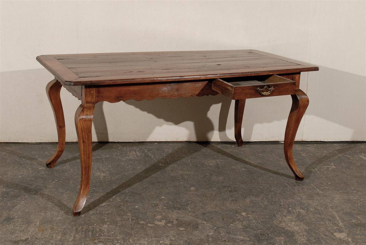 Late 18th Century French Two-Drawer Table 5