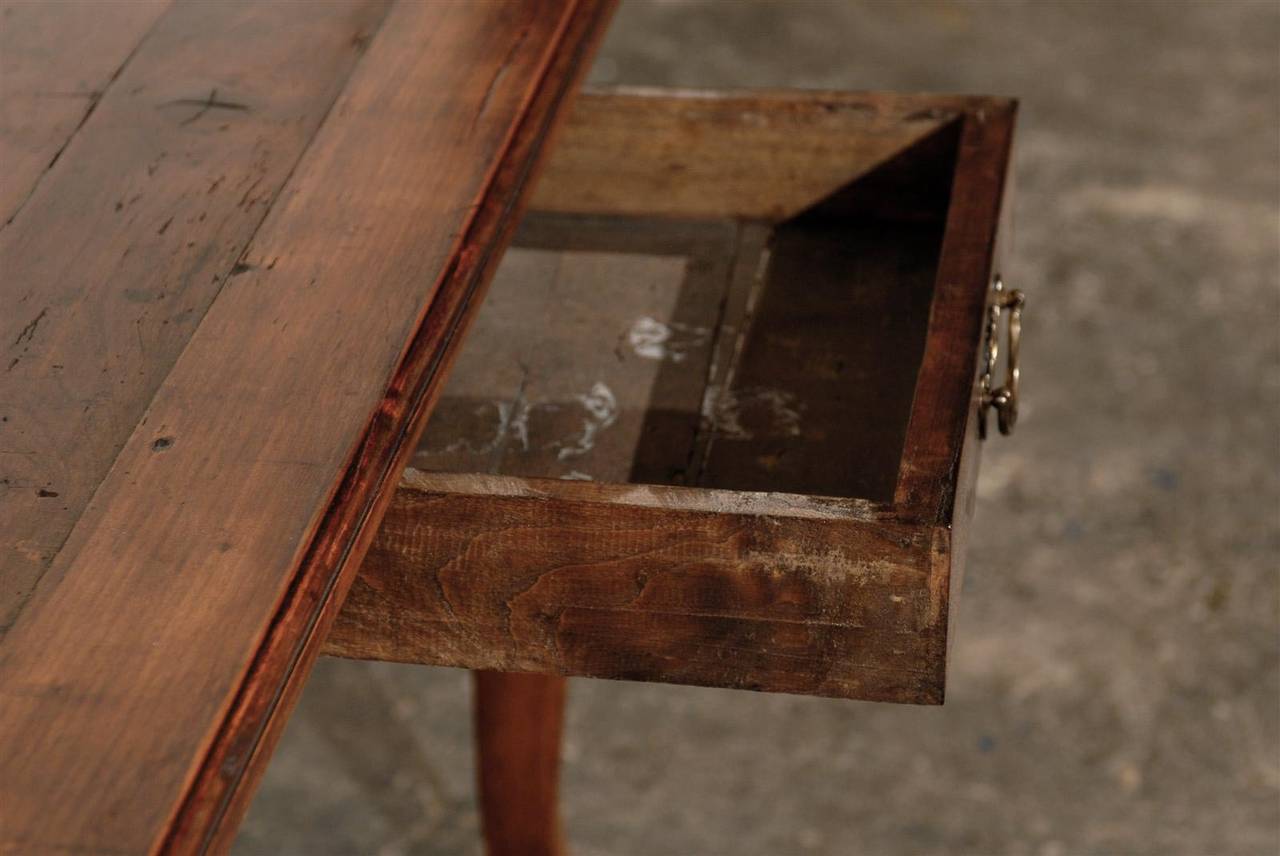 Late 18th Century French Two-Drawer Table 4