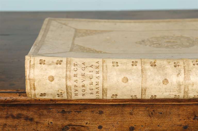 Old Spanish Vellum Book at 1stdibs