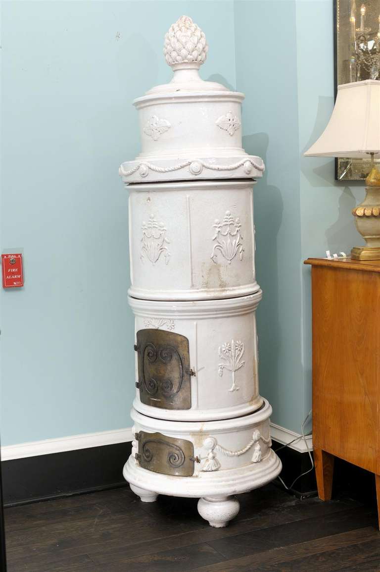 Late 19th Century European Decorative Stove at 1stdibs