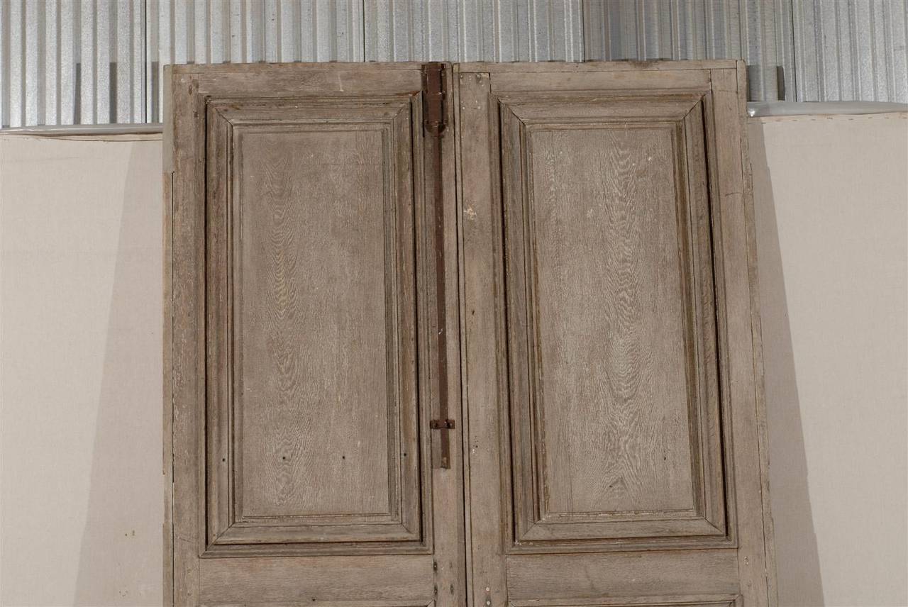 Pair of French 19th Century Wooden Doors 6