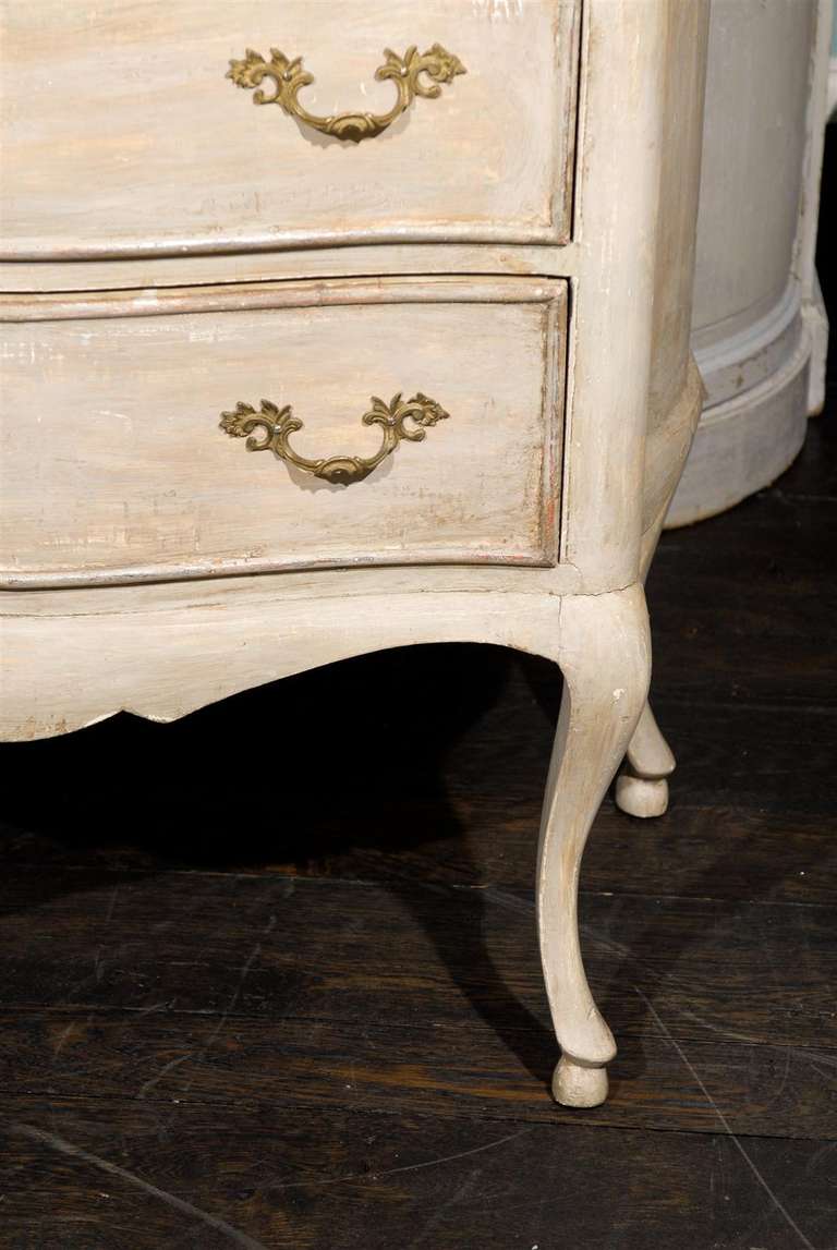 Italian Faux Marble Top Chest 3