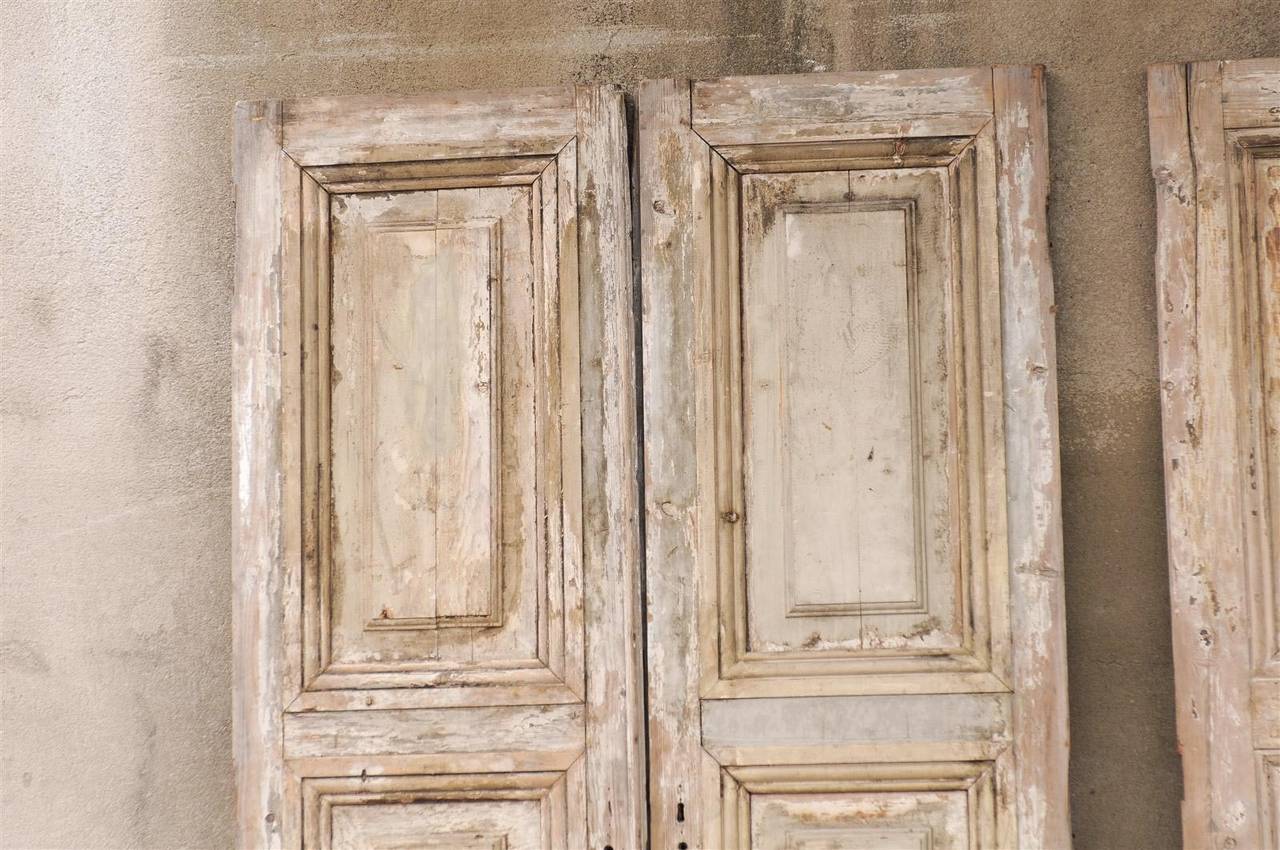 A Pair of French 19th Century Wooden Doors 3