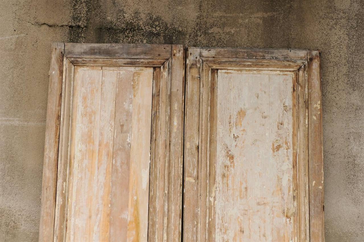 Pair of 19th Century Wooden Doors 5
