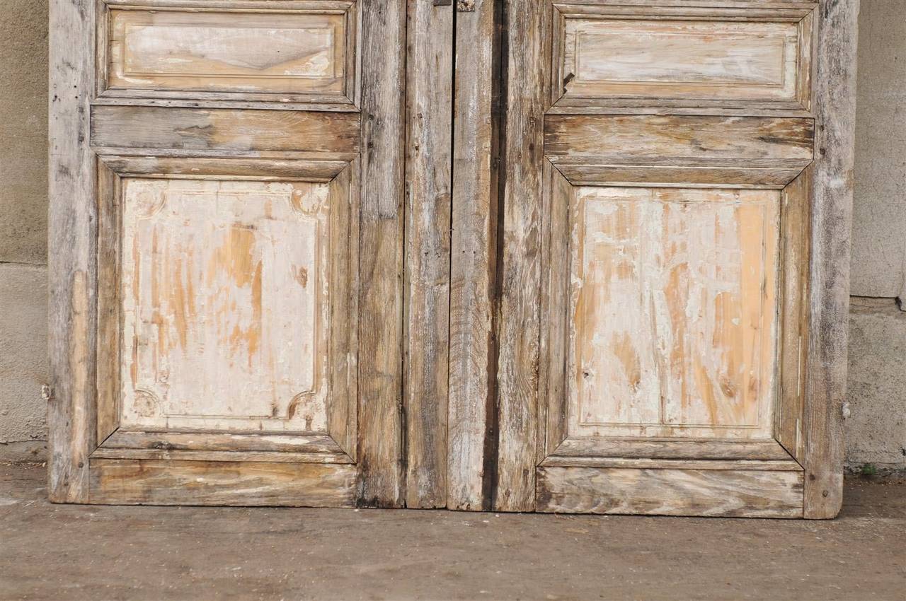 Pair of 19th Century Wooden Doors 1