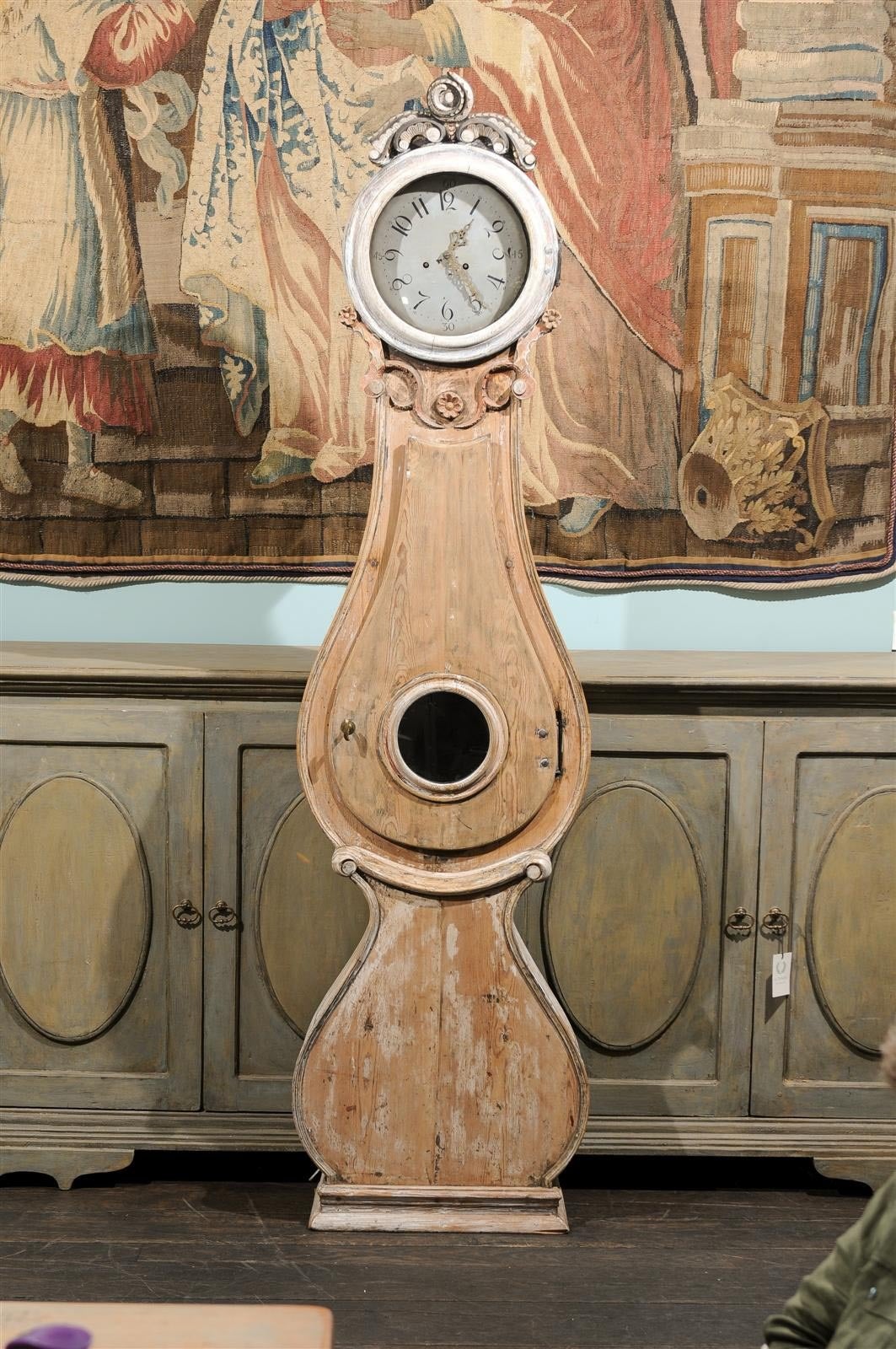 19th Century Swedish Fryksdahl Grandfather Clock