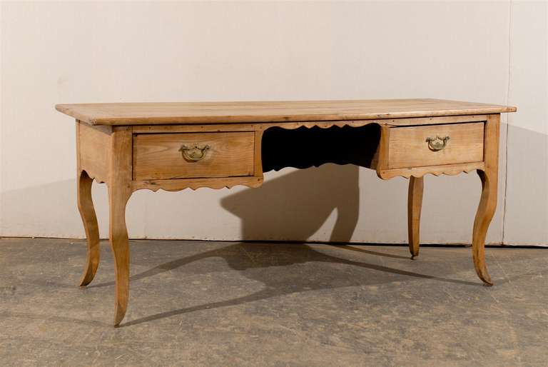 French Two Drawer Desk