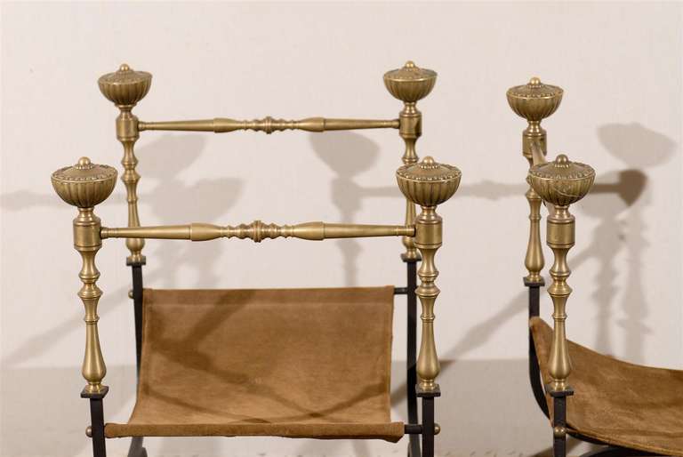 Pair of Savonarola Chairs 2