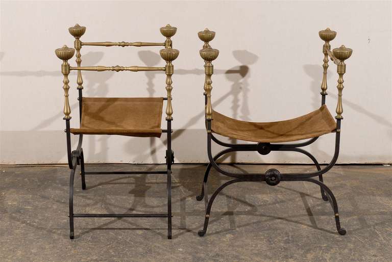 Pair of Savonarola Chairs 3