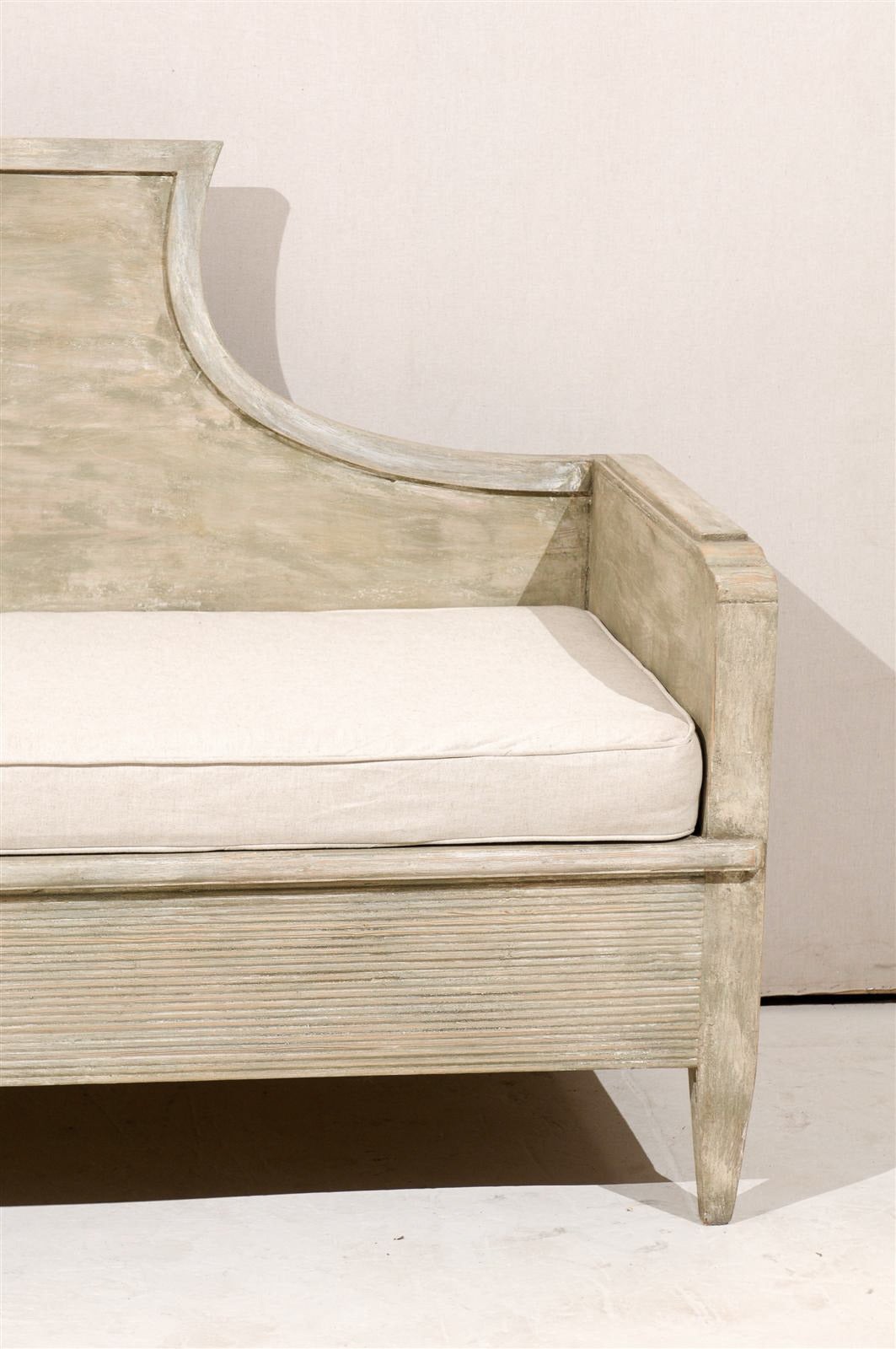 A Pair of Early 19th Century Swedish Period Gustavian Painted Wood