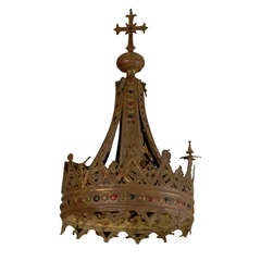 Corona de lit italienne du 19ème siècle
